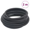vidaXL Hybridn&aacute; vzduchov&aacute; hadica, čierna 0,6" 2 m, guma a PVC