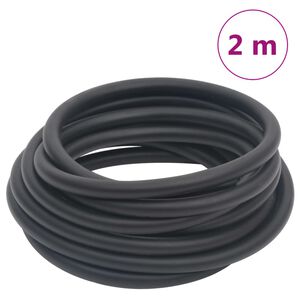 vidaXL Hybridn&aacute; vzduchov&aacute; hadica, čierna 0,6" 2 m, guma a PVC
