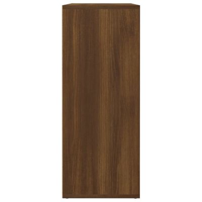 vidaXL Komoda hnedý dub 60x30x75 cm spracované drevo