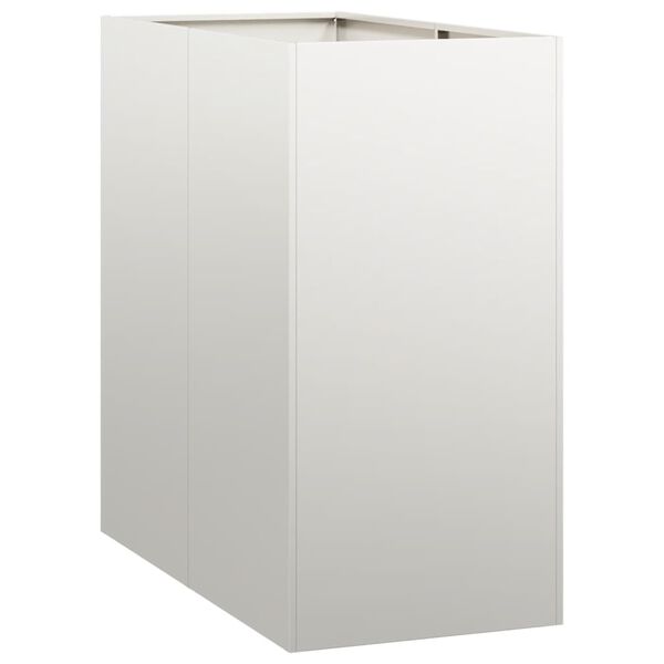 vidaXL Záhradný kvetináč 40x80x80 cm, nehrdzavejúca oceľ