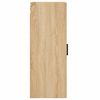 vidaXL Nástenná skrinka sivý dub sonoma 34,5x34x90 cm