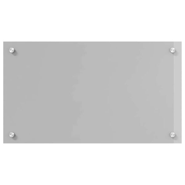 vidaXL Kuchynsk&yacute; backsplash 2 pcs Svetlosiv&aacute; 70 x 40 cm tvrden&eacute; sklo