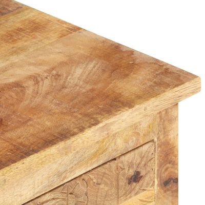 vidaXL Konferenčný stolík 100x55x40 cm, surové mangové drevo