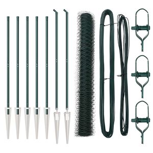 vidaXL Stĺp na plot. Zelen&aacute;