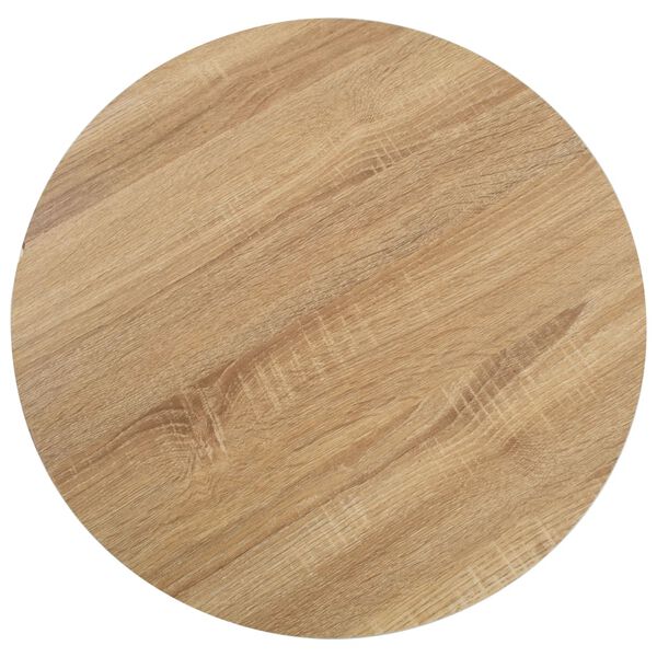 vidaXL Bistro stol&iacute;k bledohned&yacute; 50 cm MDF