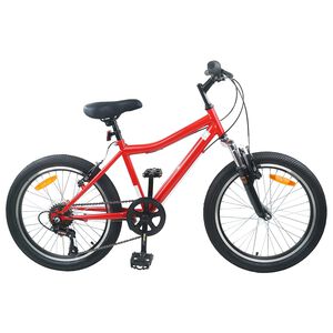 vidaXL Detsk&eacute; Kolo 20 Palcov 6-Speed pre vek 6-11 rokov Červen&aacute;