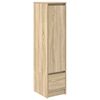 vidaXL Highboard dub sonoma 29,5x34x119,5 cm umel&eacute; drevo