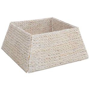 vidaXL Okr&uacute;žok na vianočn&yacute; stromček Biela 60 x 60 x 28 cm