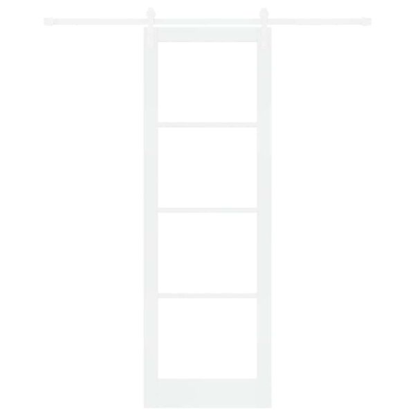 vidaXL Posuvn&eacute; dvere ORKDAL Biela 78 x 232 cm