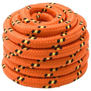 vidaXL Lano na čln 3 mm 10 m Oranžov&aacute;
