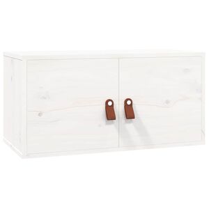 vidaXL N&aacute;stenn&aacute; skrinka biela 60x30x30 cm mas&iacute;vna borovica