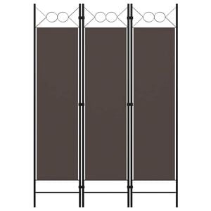 vidaXL Parav&aacute;n s 3 panelmi, hned&yacute; 120x180 cm