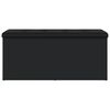 vidaXL &Uacute;ložn&aacute; lavička čierna 102x42x45 cm kompozitn&eacute; drevo