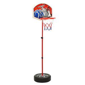 vidaXL Detsk&aacute; nastaviteľn&aacute; basketbalov&aacute; s&uacute;prava 120 cm