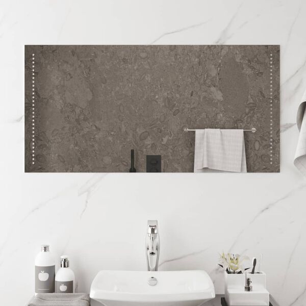 vidaXL LED k&uacute;peľňov&eacute; zrkadlo 50x100 cm