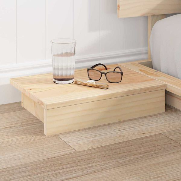 vidaXL R&aacute;m postele Hned&aacute; 180 x 200 cm drevo