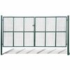 vidaXL Pleten&aacute; z&aacute;hradn&aacute; br&aacute;na 400x175 cm