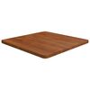 vidaXL &Scaron;tvorcov&aacute; stolov&aacute; doska tmavohned&aacute; 60x60x2,5 cm lakovan&yacute; dub