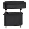 vidaXL Univerz&aacute;lna lakťov&aacute; opierka do auta, čierna 23x8x(30-38) cm, ABS