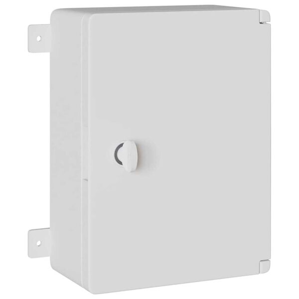 vidaXL Ovl&aacute;dacia skriňa Siv&aacute; 47 x 20 x 60 cm ABS plast