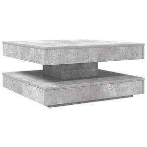 VidaXL Konferenčn&yacute; stol&iacute;k otočn&yacute; 360 stupňov bet&oacute;novosiv&yacute; 70x70x34,5cm