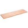 vidaXL K&uacute;peľňov&aacute; doska bledohned&aacute; 160x50x(2-4) cm o&scaron;etren&yacute; mas&iacute;v