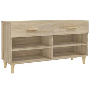 vidaXL Botn&iacute;k dub sonoma 102x35x55 cm spracovan&eacute; drevo