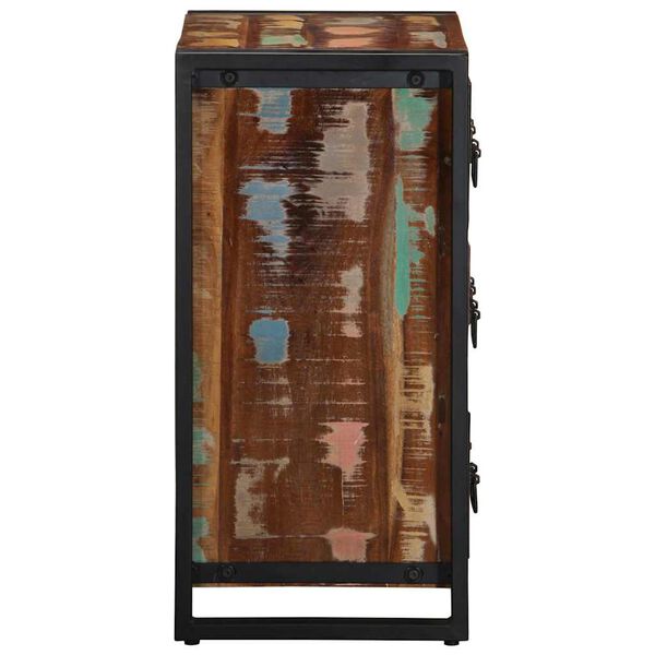 VidaXL Príborník 50x35x70 cm Rekultivované masívne drevo