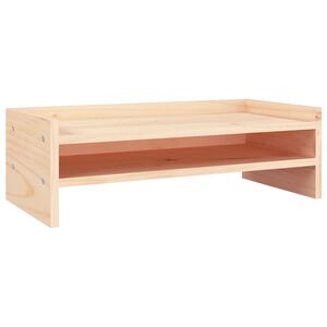 vidaXL Stojan na monitor 50x24x16 cm mas&iacute;vna borovica