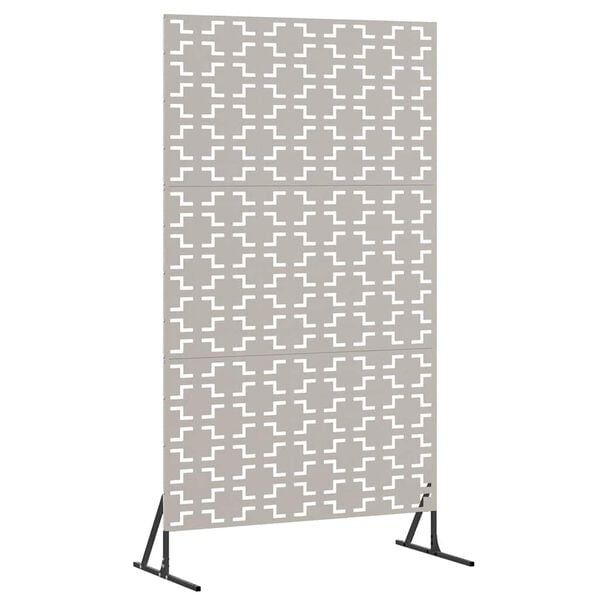 vidaXL Z&aacute;ves na zabezpečenie s&uacute;kromia Siv&aacute; 100 x 50 x 180 cm