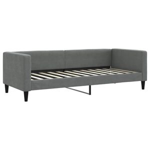vidaXL Posteľn&yacute; r&aacute;m tmavosiv&yacute; 80x200 cm l&aacute;tka