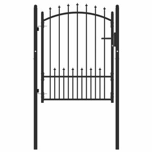 vidaXL Plotov&aacute; br&aacute;na s hrotmi EMMEN 104 x 109,5 cm Zamykateľn&eacute;