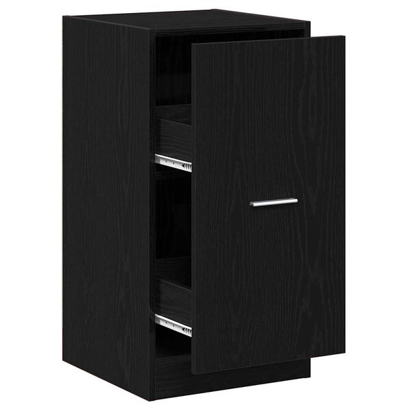 vidaXL Lek&aacute;rensk&yacute; kabinet Čierny dub 40 x 41 x 77.5 cm