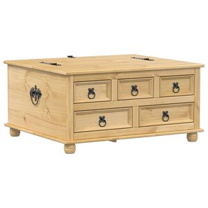 vidaXL &Uacute;ložn&yacute; box Corona 90x78x45 cm borovicov&yacute; mas&iacute;v