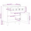 vidaXL Nočn&yacute; stol&iacute;k Pr&iacute;rodn&aacute; 50 x 33 x 60 cm Mas&iacute;vne mango drevo