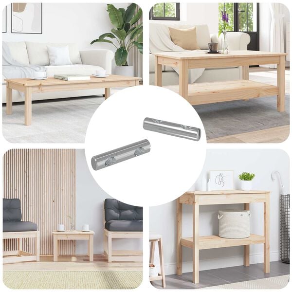 vidaXL Matica 2 pcs Zinkovan&yacute; 60 x 12 mm Železo