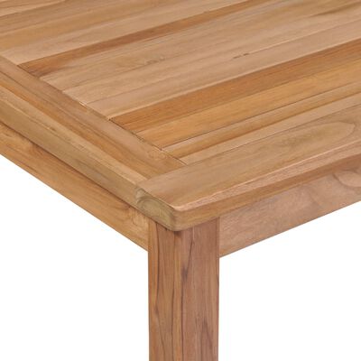 vidaXL Záhradný stôl 200x100x77 cm, tíkový masív