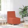 vidaXL Bezr&uacute;čkov&aacute; modul&aacute;rna sofa jednotka 3 pcs Oranžov&aacute;