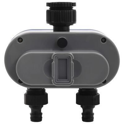 vidaXL Automatický vodný digitálny časovač s duálnym výstupom