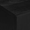vidaXL 4-dielna sada k&uacute;peľňov&eacute;ho n&aacute;bytku čierna kompozitn&eacute; drevo
