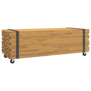 vidaXL konferenčn&yacute; stol&iacute;k 110x45x35 cm Teakov&eacute; mas&iacute;vne drevo