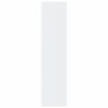vidaXL Rohová skrinka biela 33x33x132 cm drevotrieska