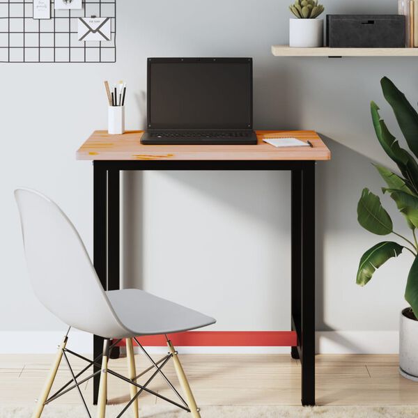 vidaXL Stolová doska 80x55x2,5 cm, bukový masív