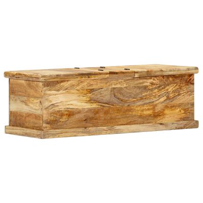 vidaXL Konferenčný stolík 100x50x35 cm masívne mangovníkové drevo
