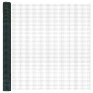 vidaXL Zvaren&yacute; dr&ocirc;ten&yacute; plot Zelen&aacute; 1.6 x 10 m