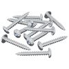 vidaXL Dreven&aacute; skrutka 8182 pcs Strieborn&aacute; M4 x 28 mm Železo