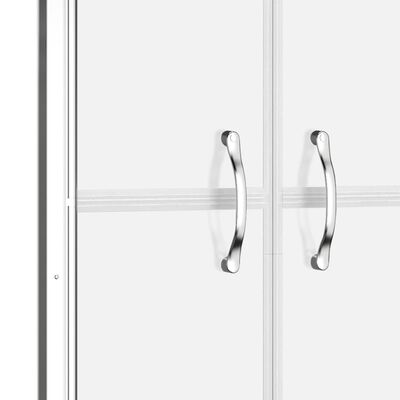 vidaXL Sprchové dvere, matné, ESG 91x190 cm