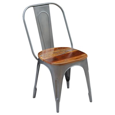 vidaXL Jedálenské stoličky 2 ks recyklované drevo