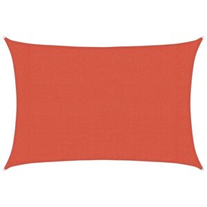 vidaXL Tieniaca plachta 160 g/m&sup2; tehlovočerven&aacute; 3x5 m HDPE