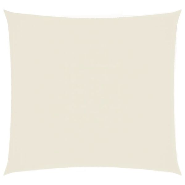 vidaXL Tieniaca plachta, oxford, &scaron;tvorcov&aacute; 4,5x4,5 m, kr&eacute;mov&aacute;